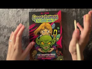 asmr galaxy - asmr reading you halloween comic book clicky whispers v720p